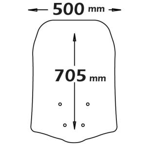 Parabrisas protección media yamaha tricity 125-155